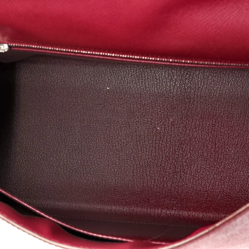 Hermes Kelly 32 Red Leather - Image 6