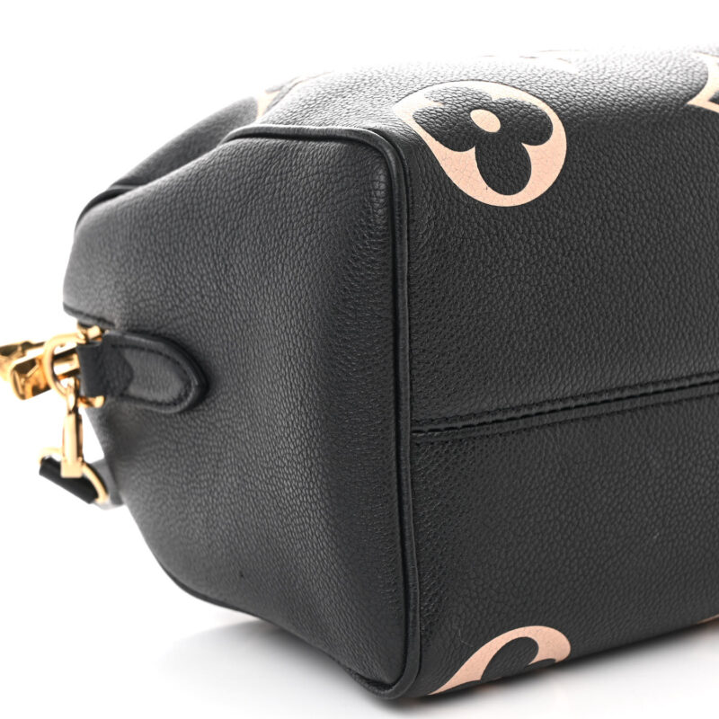 LV Empreinte Giant Speedy 25 Black Beige - Image 6