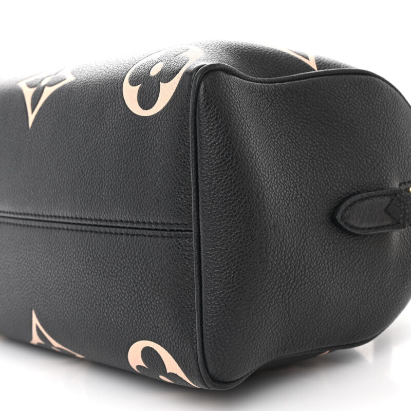 LV Empreinte Giant Speedy 25 Black Beige - Image 5